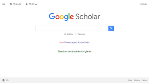 google scholar for articles