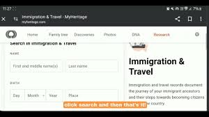 myheritage search