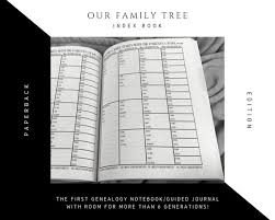 family tree notebooks