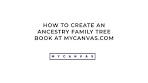 mycanvas ancestry