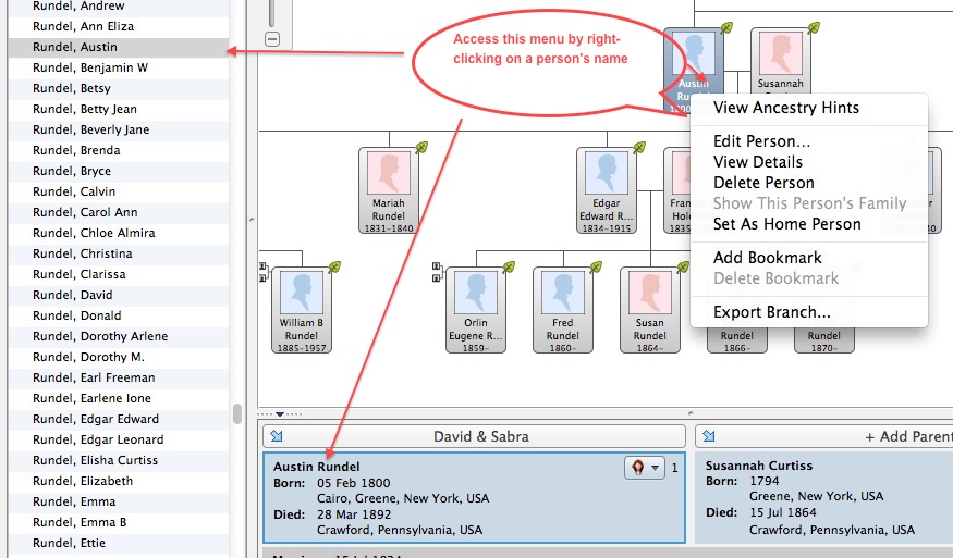 family tree builder mac