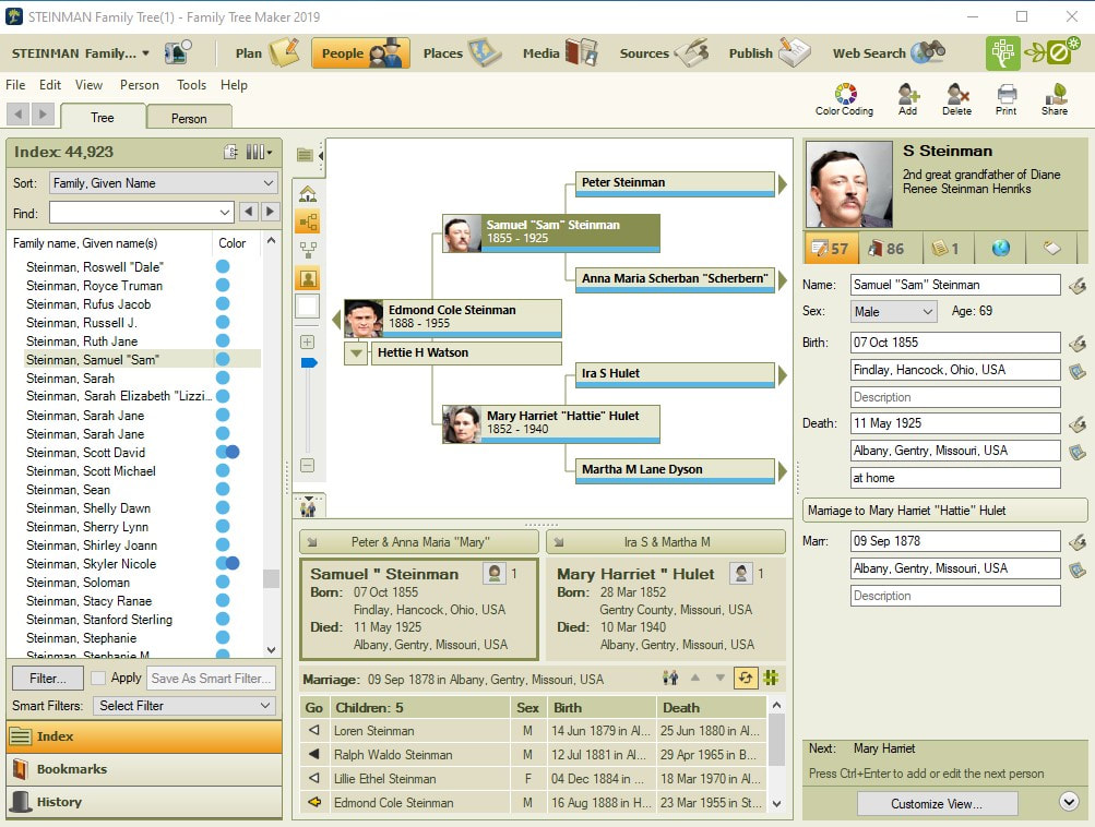 software to make family tree