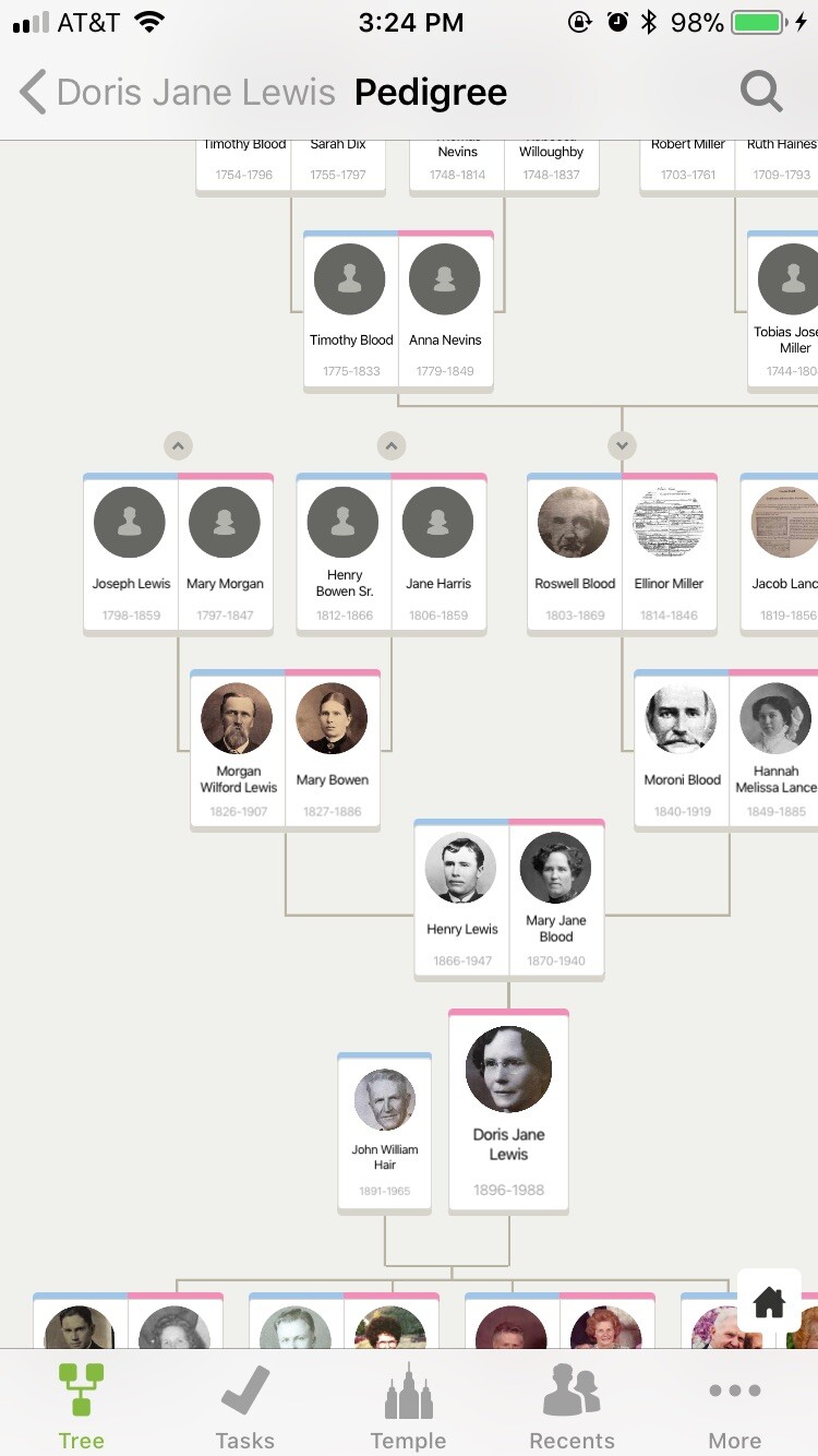 the church of the latter day saints genealogy search