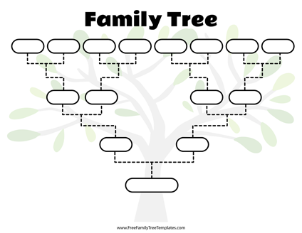 online editable family tree template