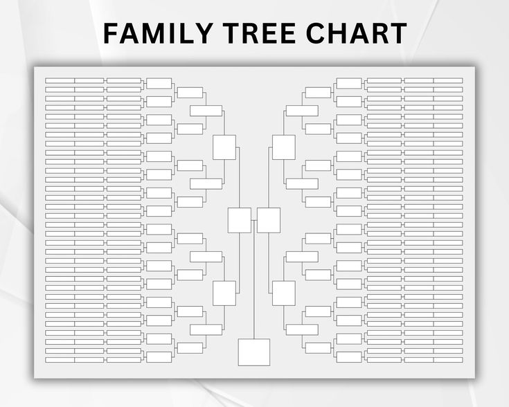 printable pedigree chart family search