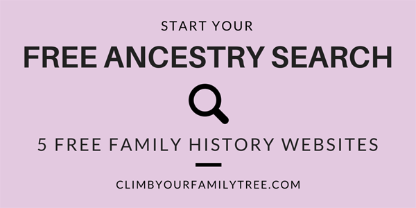 free genealogy research websites