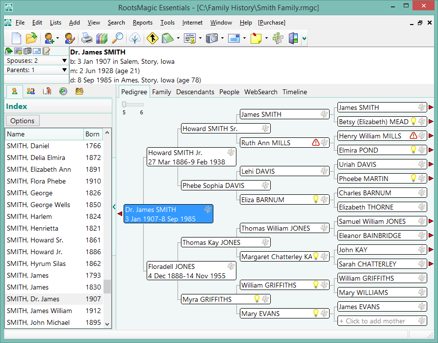 free family tree builder software