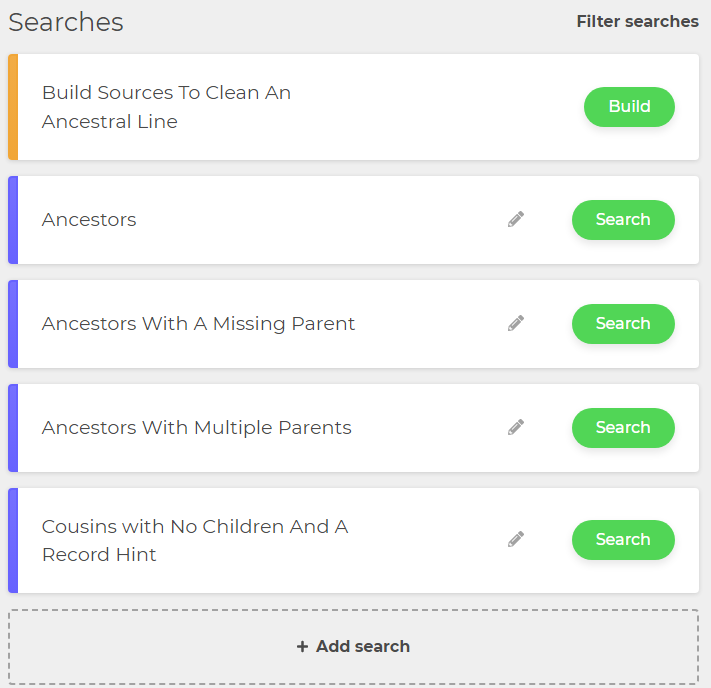 family tree search sites