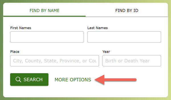 free way to find ancestors
