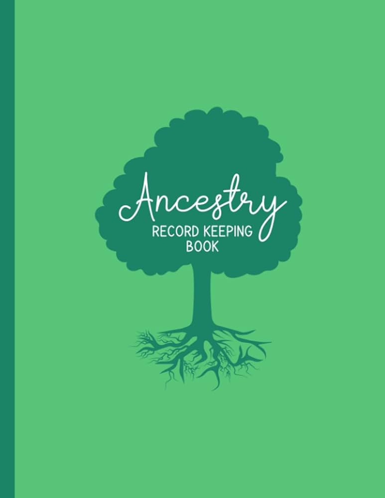genealogy record keeping books