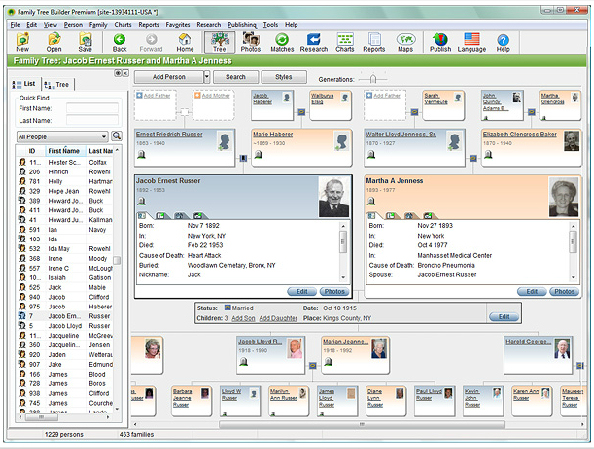 family tree builder software free download