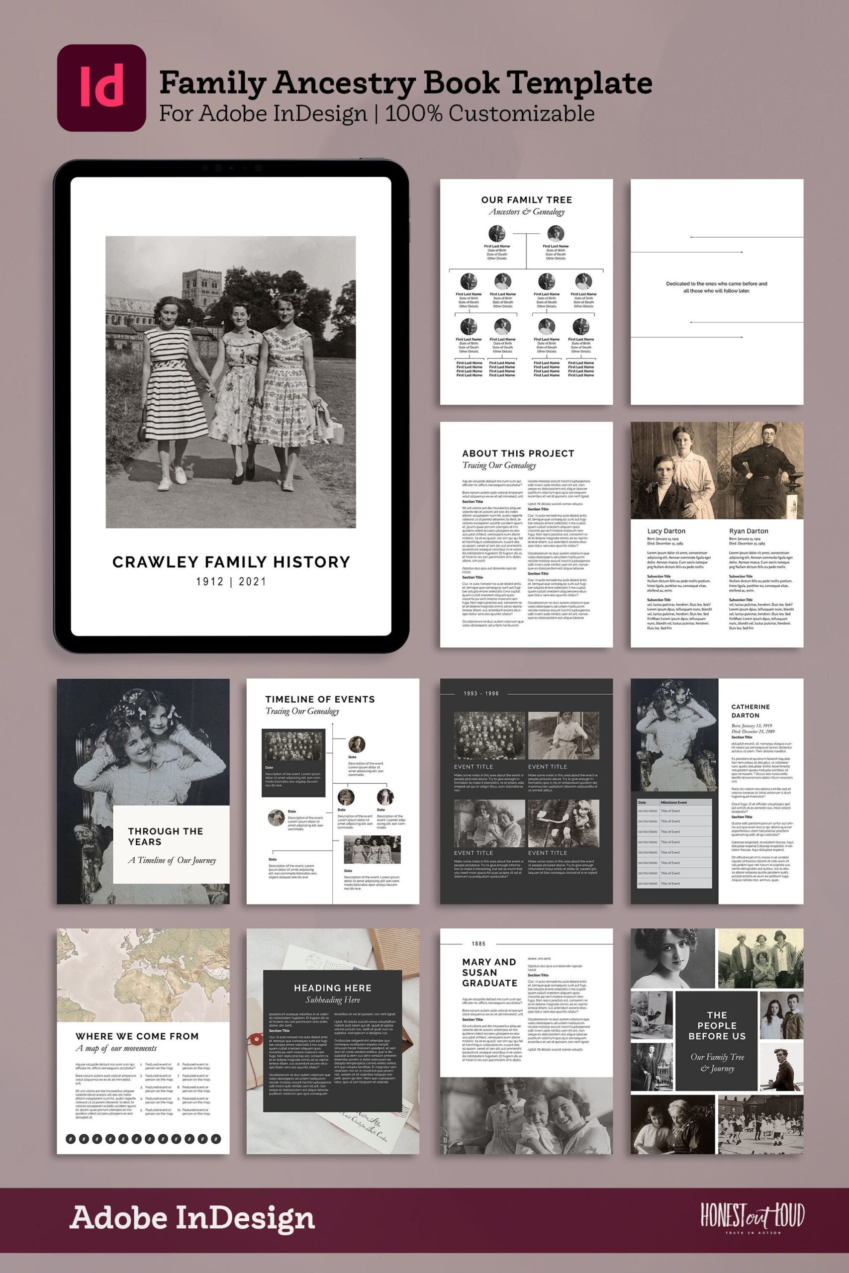 family tree maker book example