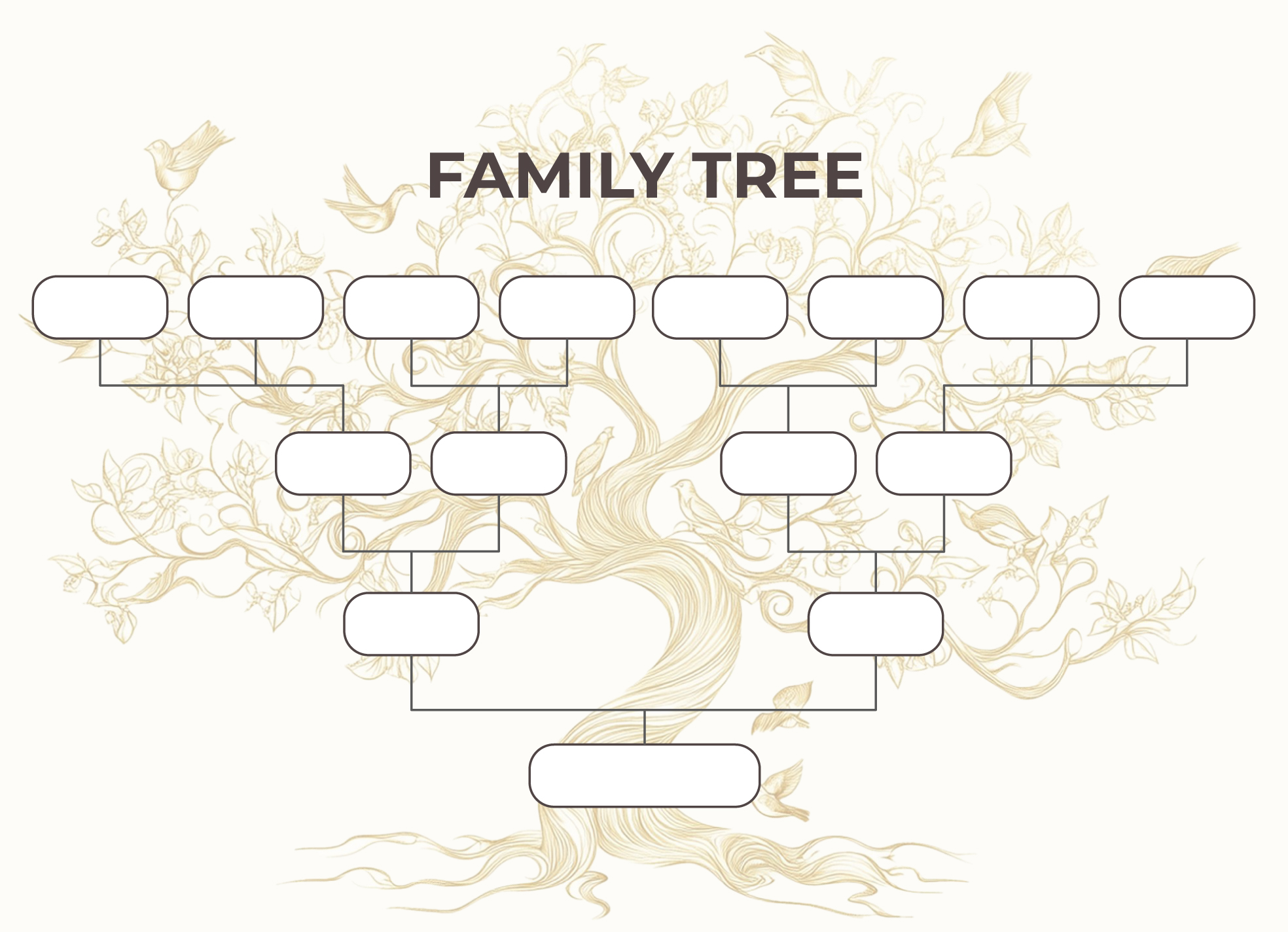 family tree blank forms free